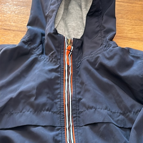 Baby Gap navy spring jacket with gray lining size 4t - Picture 2 of 5